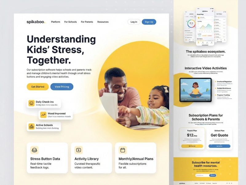 Kids Emotional Wellness & Mental Health Monitoring Platform